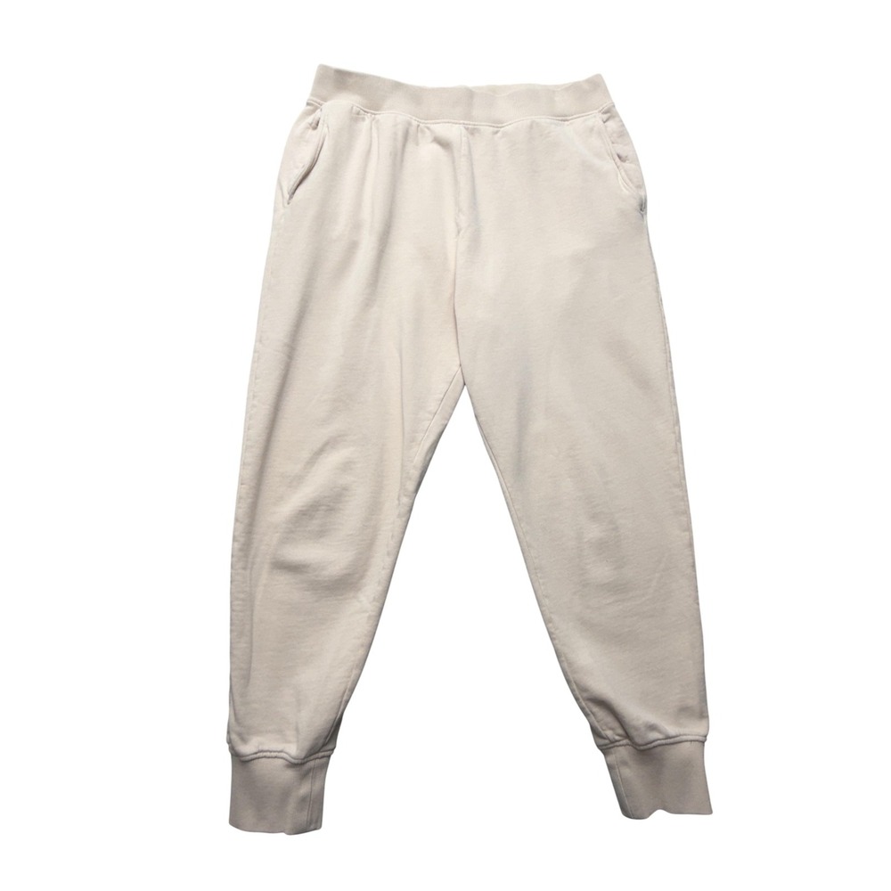 COS Mens‎ M Beige Jogger Sweatpants Elastic Waist Cuffed Hem Casual Pants
